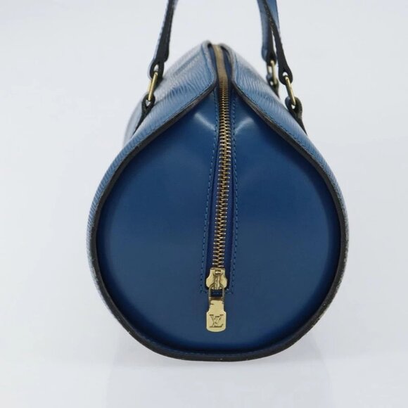 LOUIS VUITTON Epi Soufflot Hand Bag Blue - Picture 6 of 15
